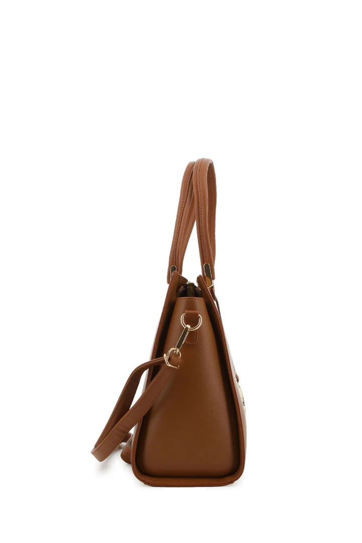 Valeria Structured Bag - Brown