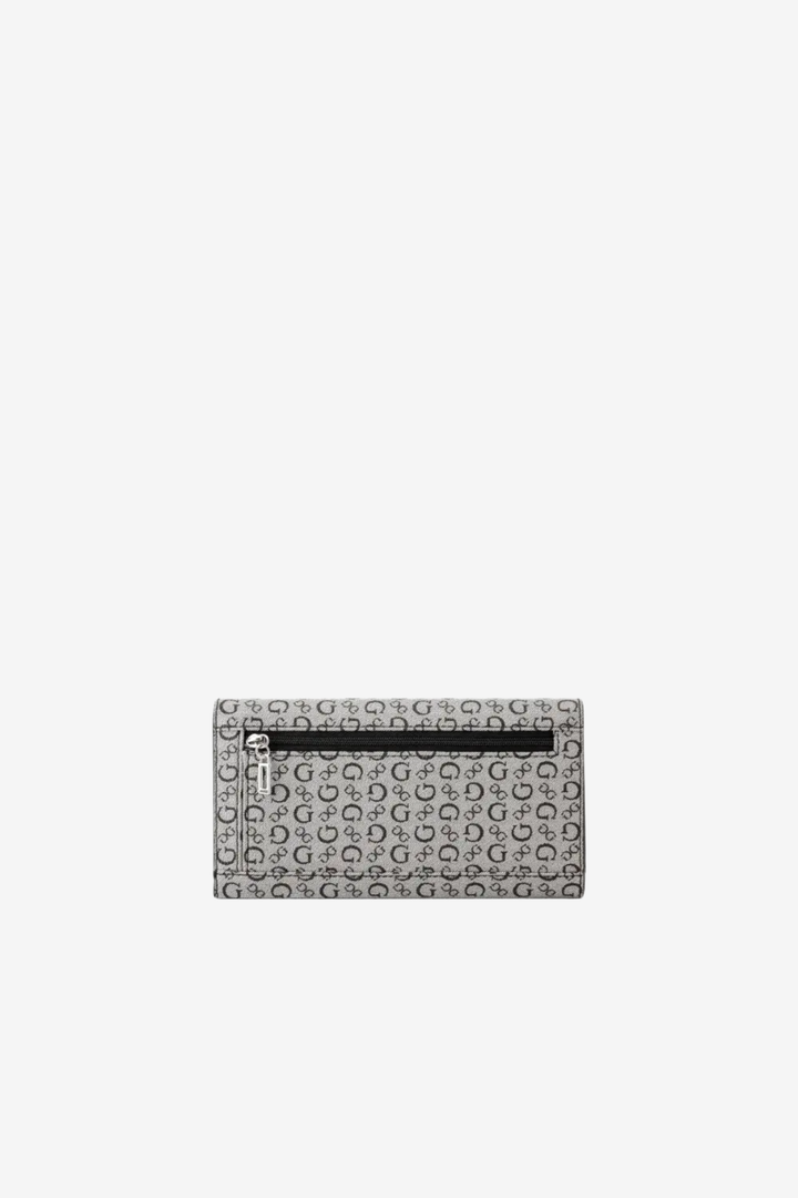 Aria Flap Clutch Purse - Black