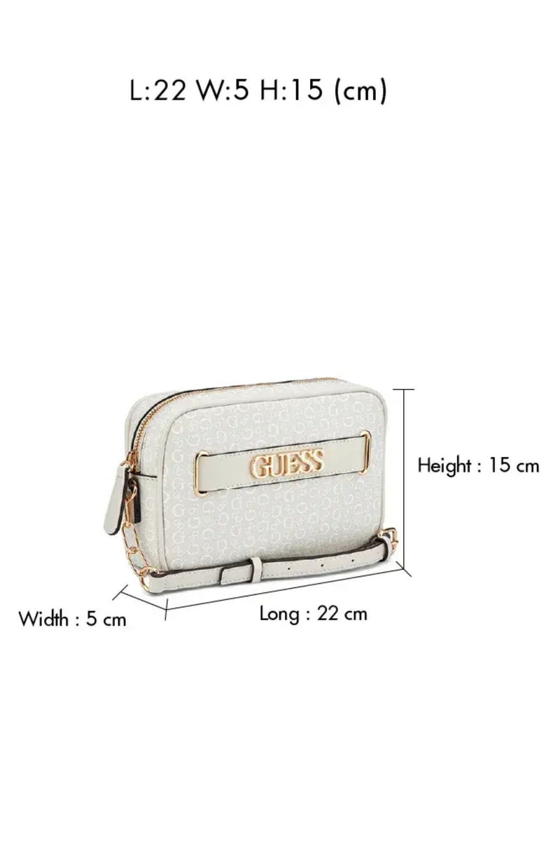 Danica Mini Crossbody Top Zip Bag - Stone