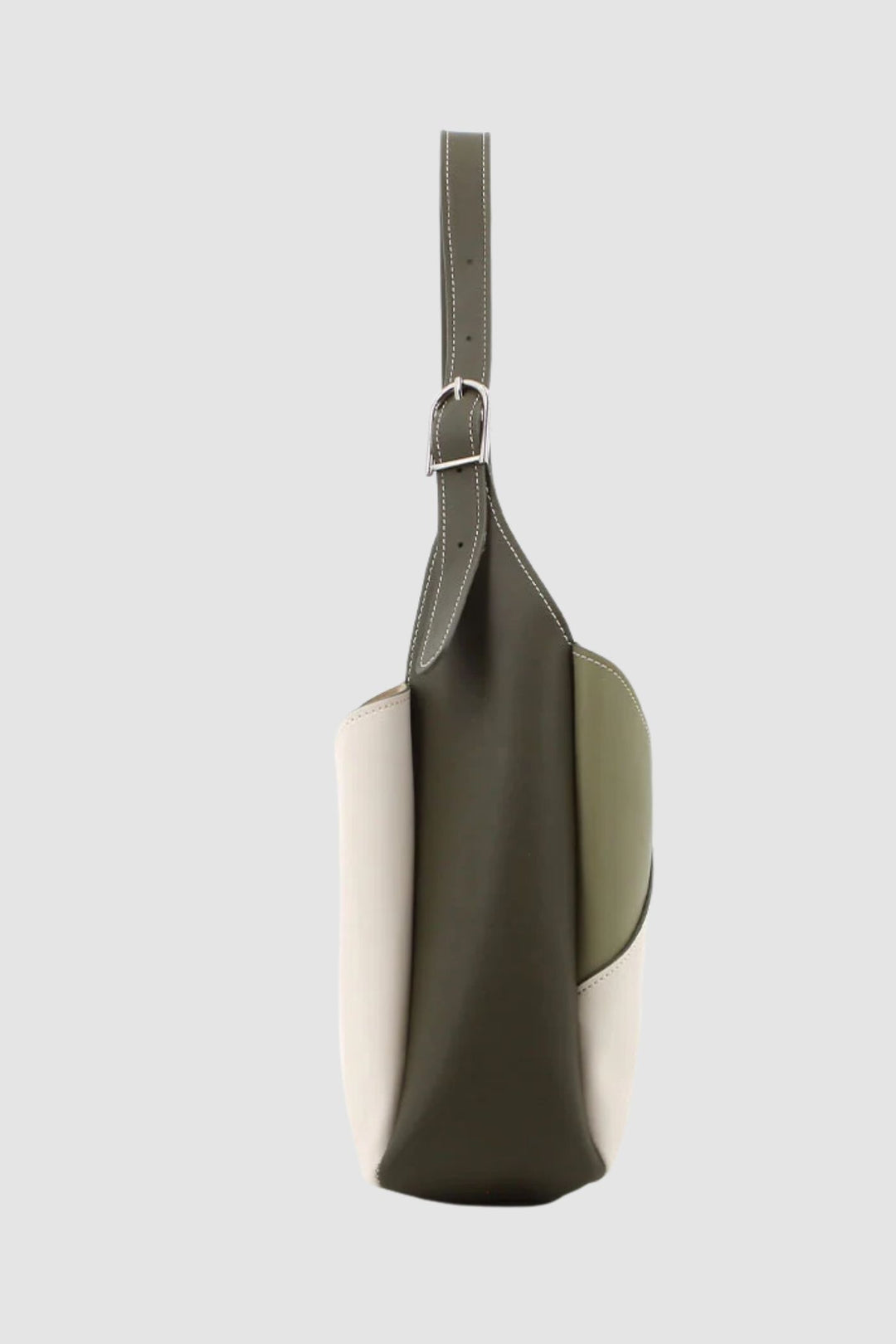 Noemie Colourblock Bag - Green