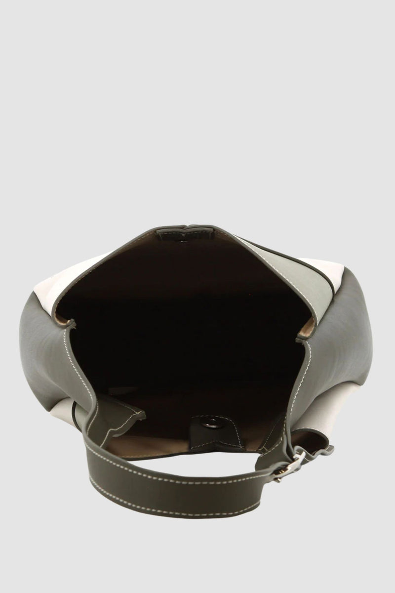Noemie Colourblock Bag - Green