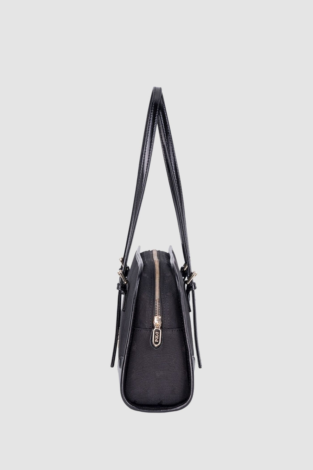 Jacquard E/W Shopper Bag - Black