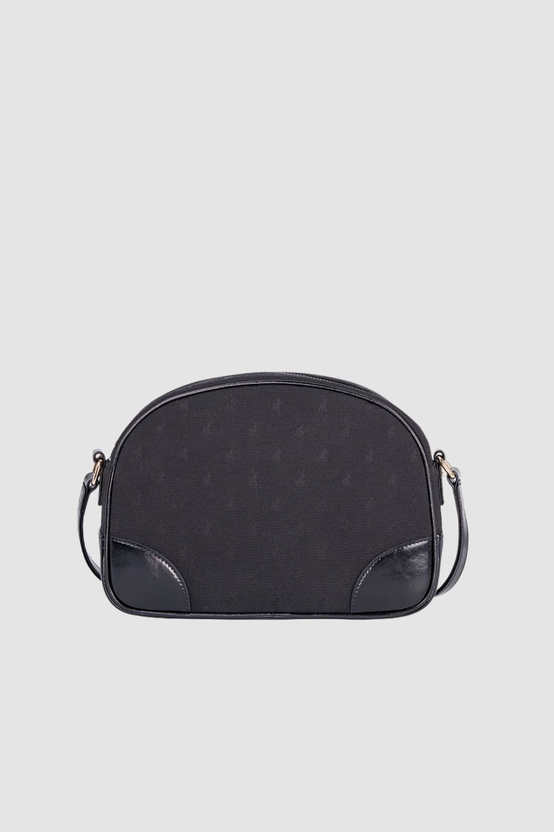 Jacquard Sling Bag - Black