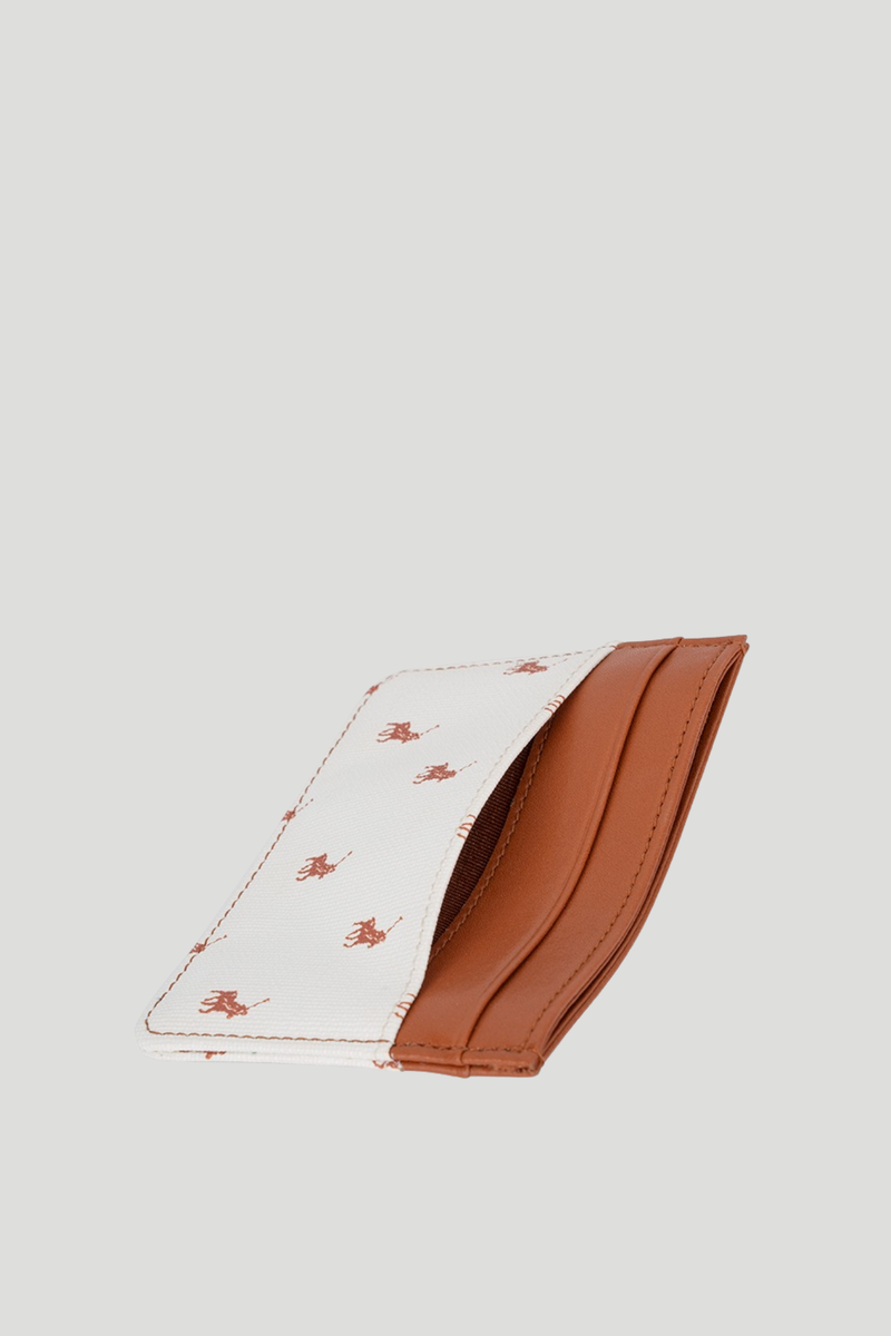 Iconic Small Card Holder - White