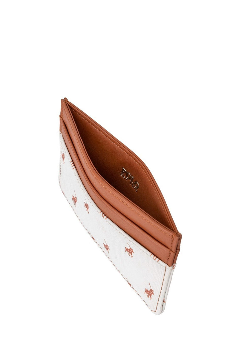 Iconic Small Card Holder - White