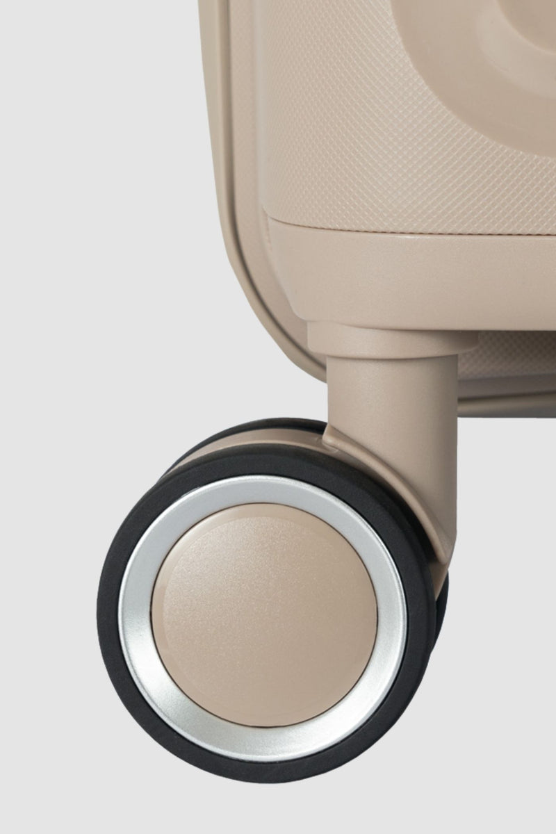 Vector Trolley Spinner Suitcase - Cream