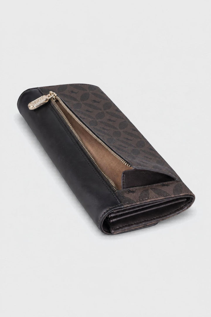 Medina Trifold Purse - Brown