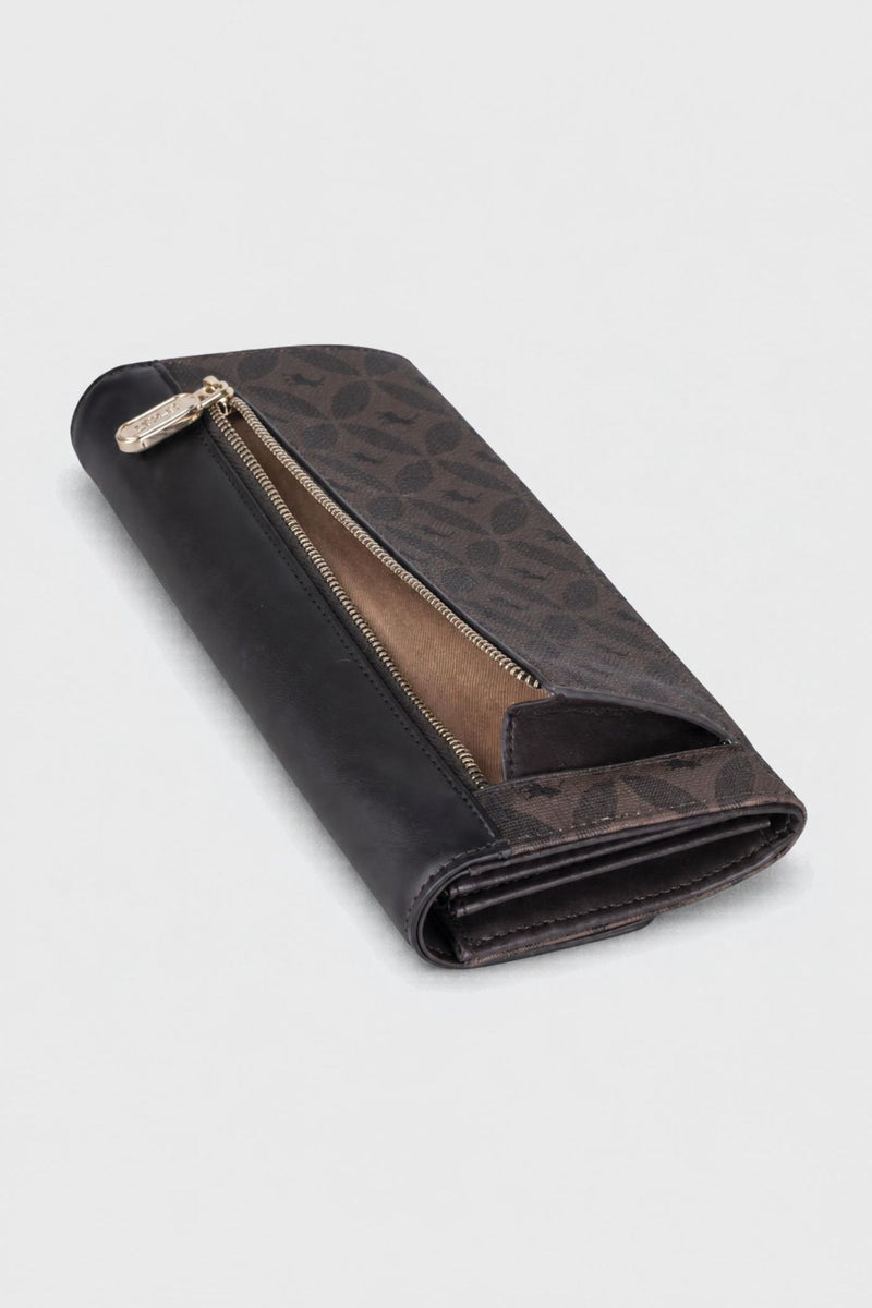 Medina Trifold Purse - Brown