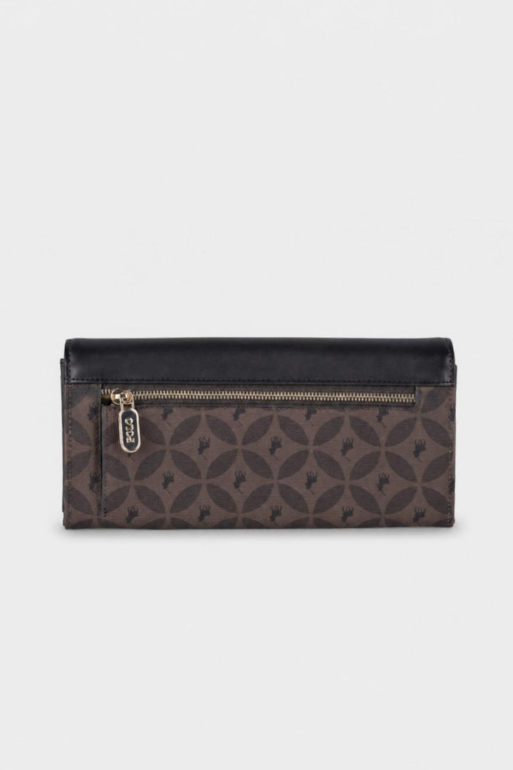 Medina Trifold Purse - Brown