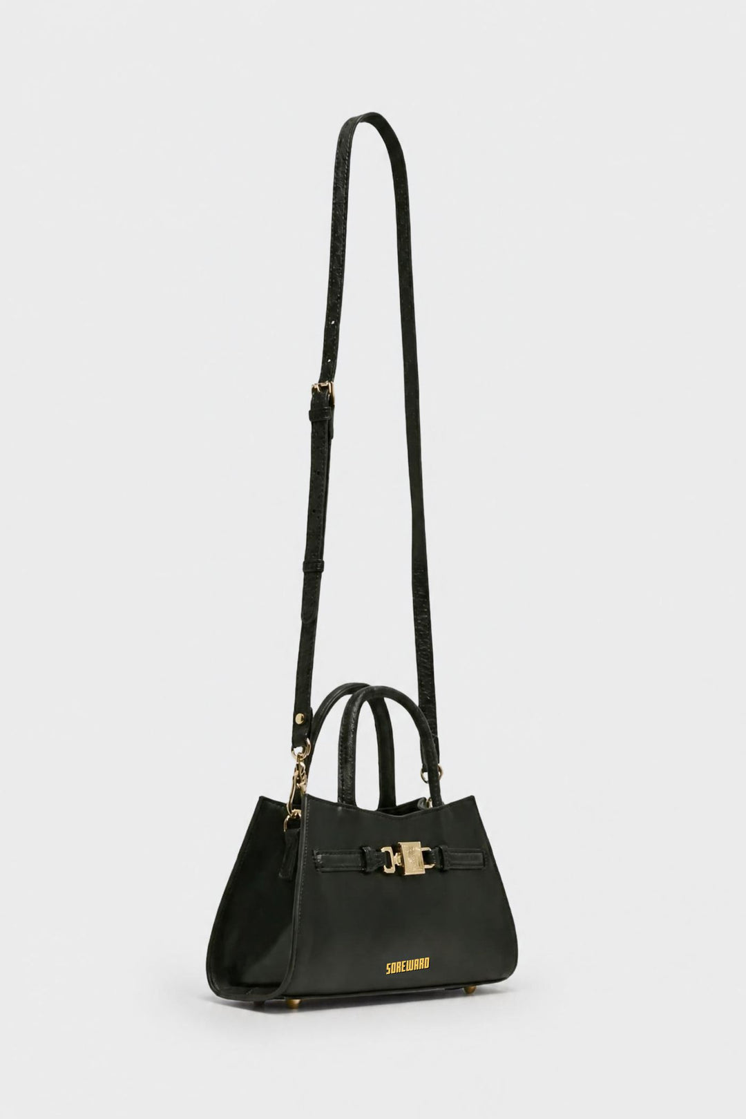 Bsheri Top Handle Crossbody Bag - Black