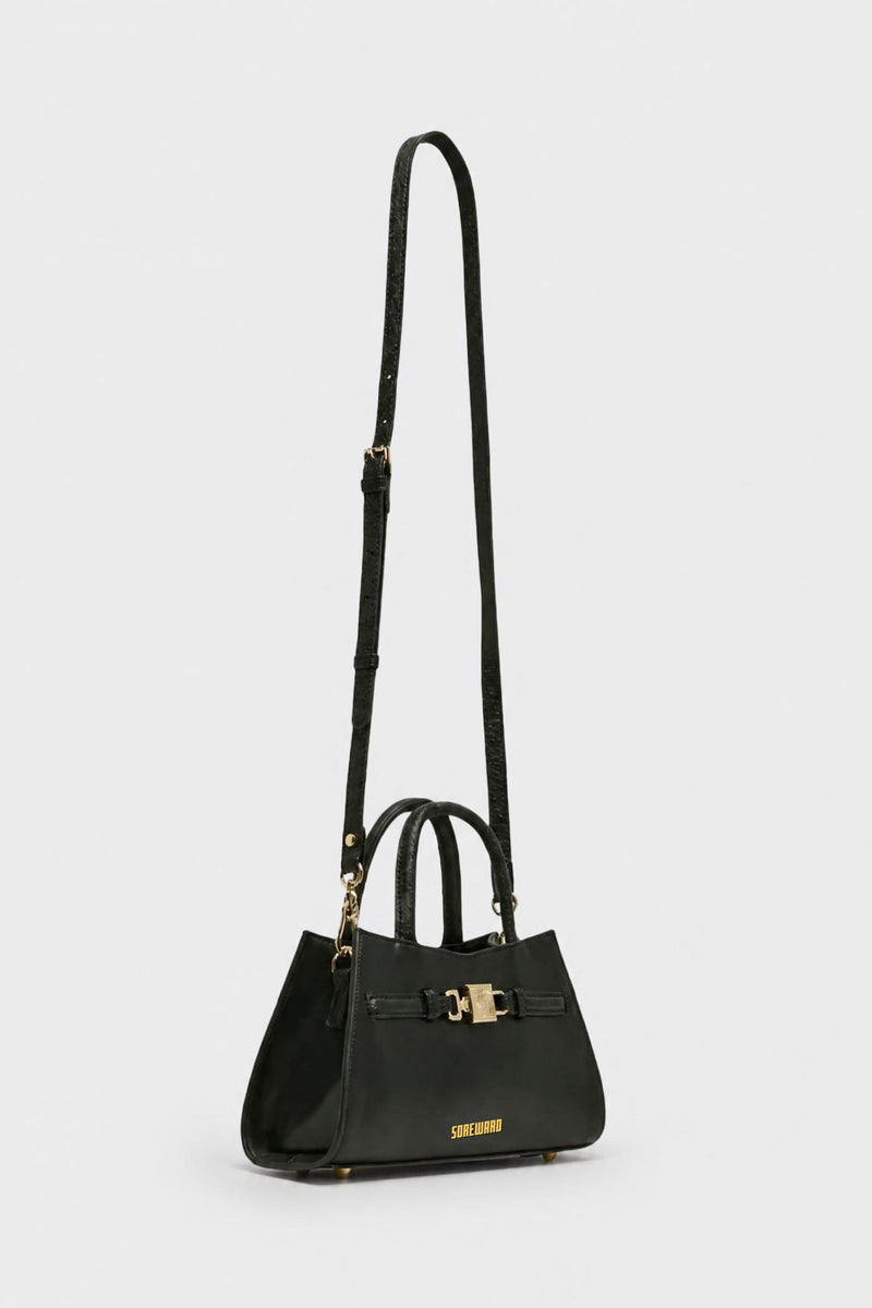 Bsheri Top Handle Crossbody Bag - Black