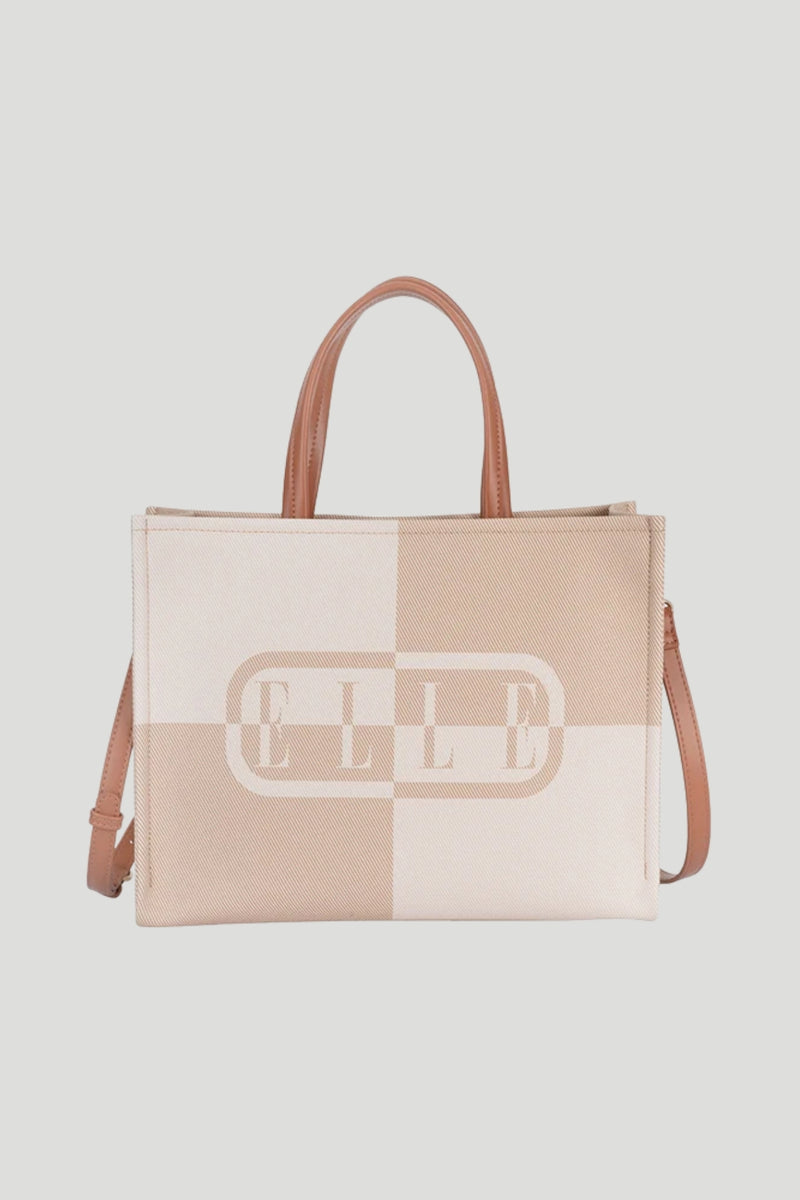 Avant Garde Large Shopper - Beige