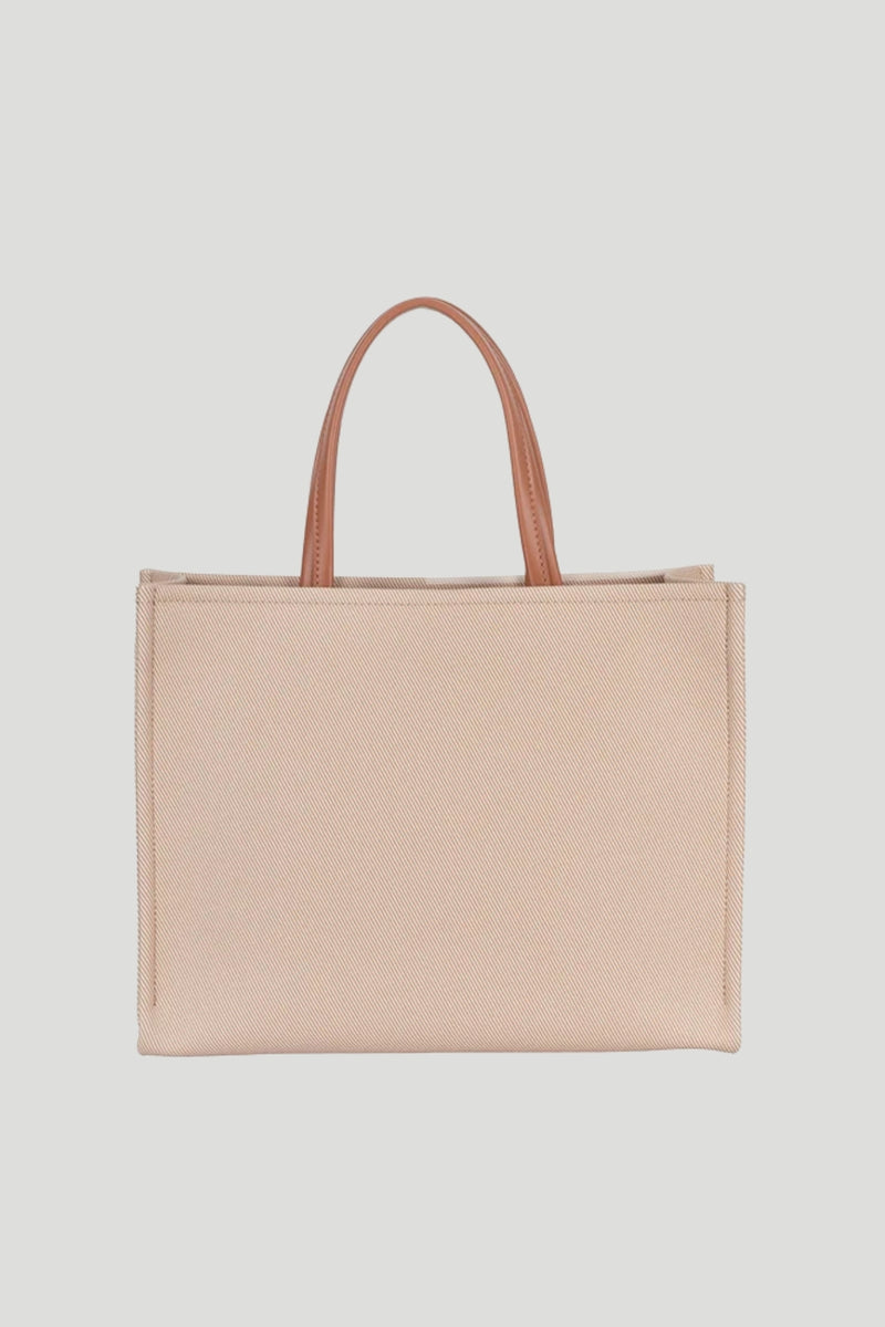 Avant Garde Large Shopper - Beige