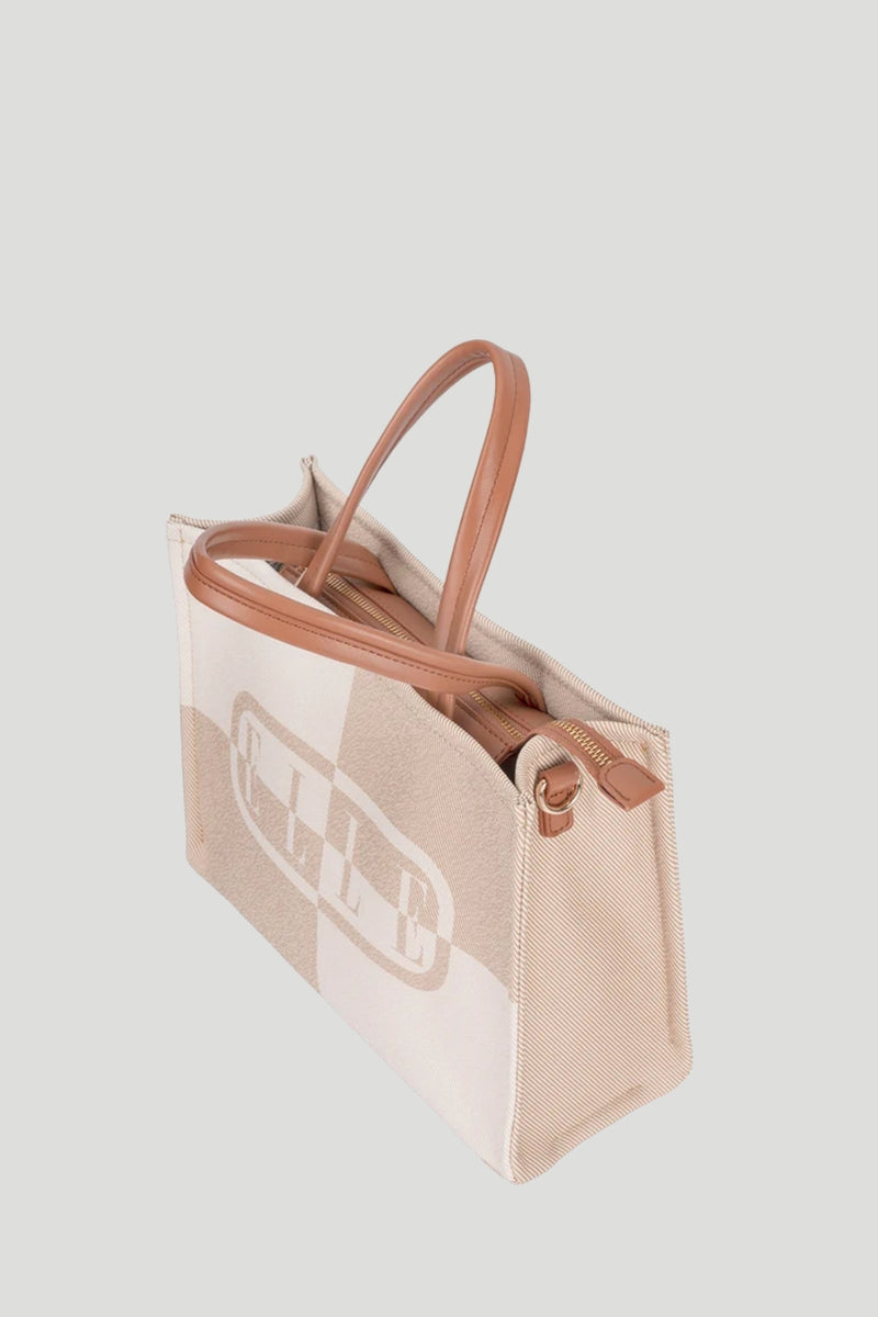 Avant Garde Medium Shopper - Beige
