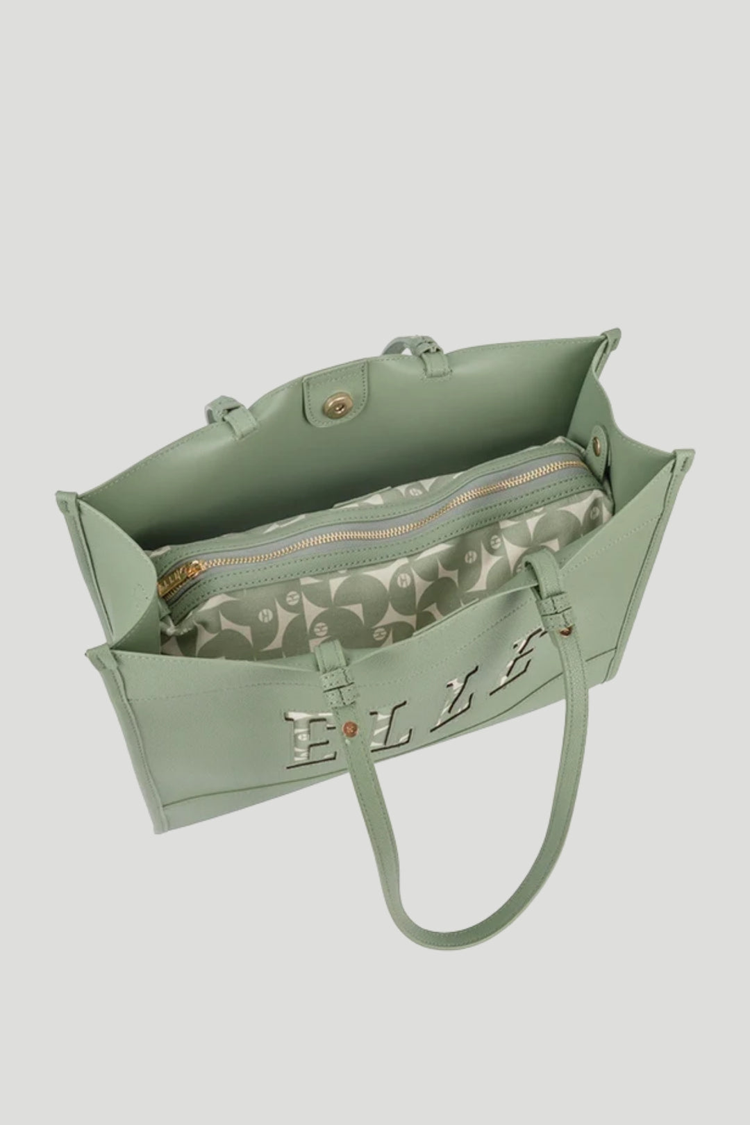 Cutout Tote - Green