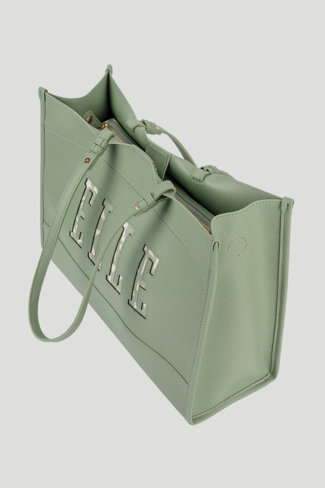 Cutout Tote - Green