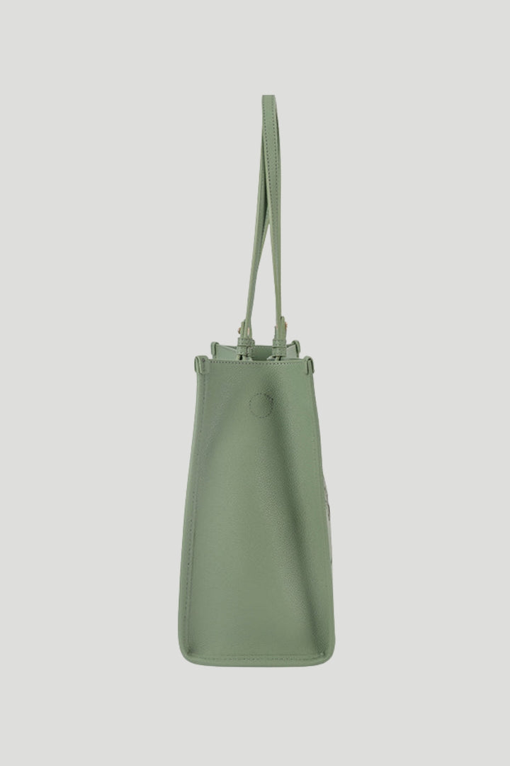 Cutout Tote - Green