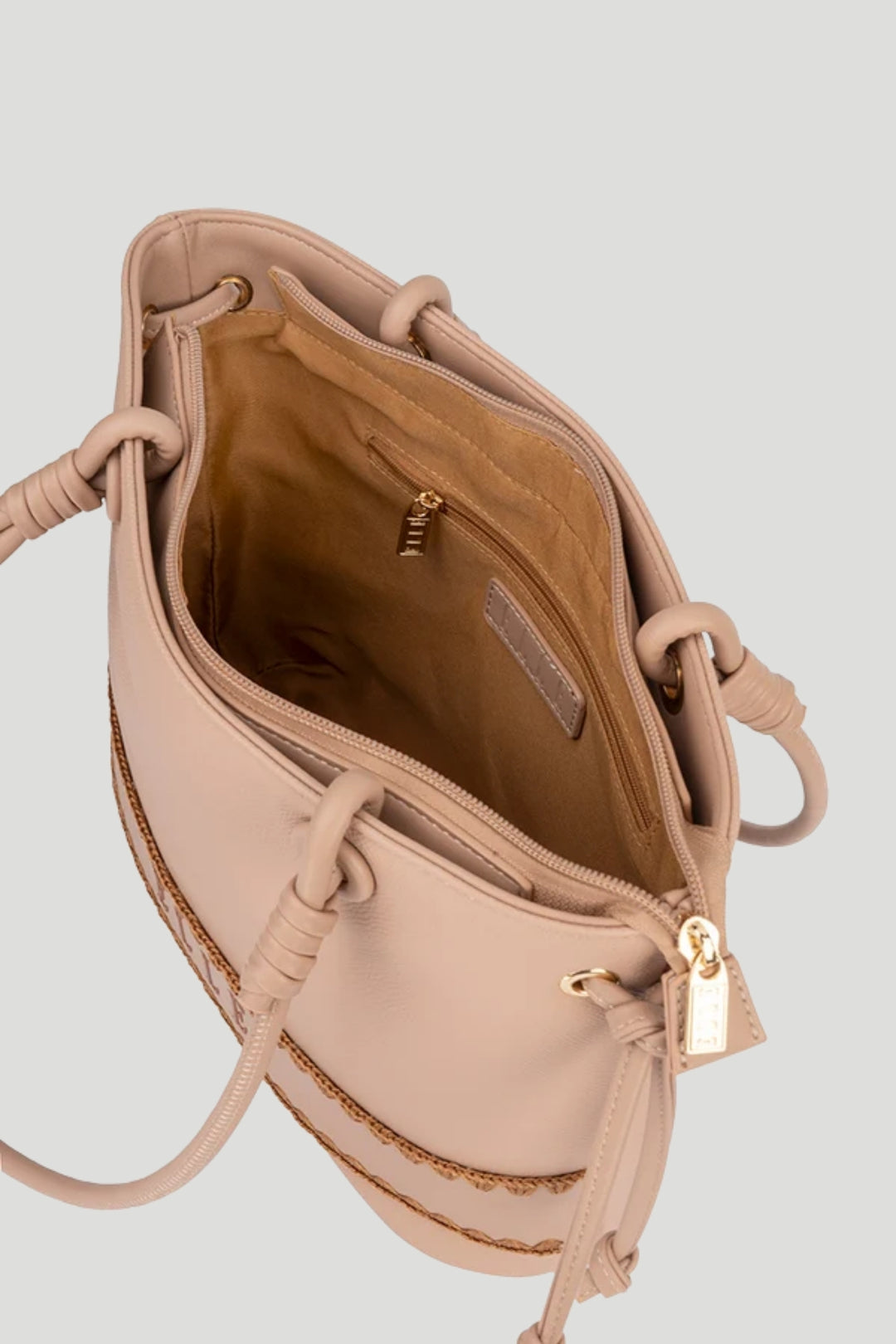 Elle Woven Tote - Beige