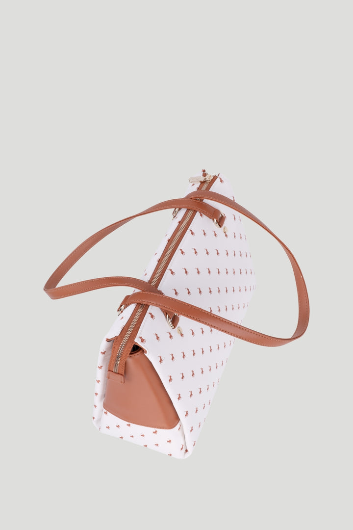 Iconic Mule Shopper Bag - White
