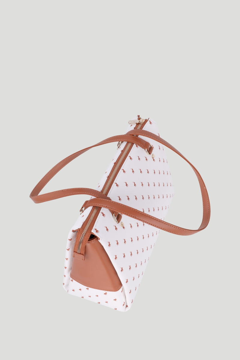 Iconic Mule Shopper Bag - White