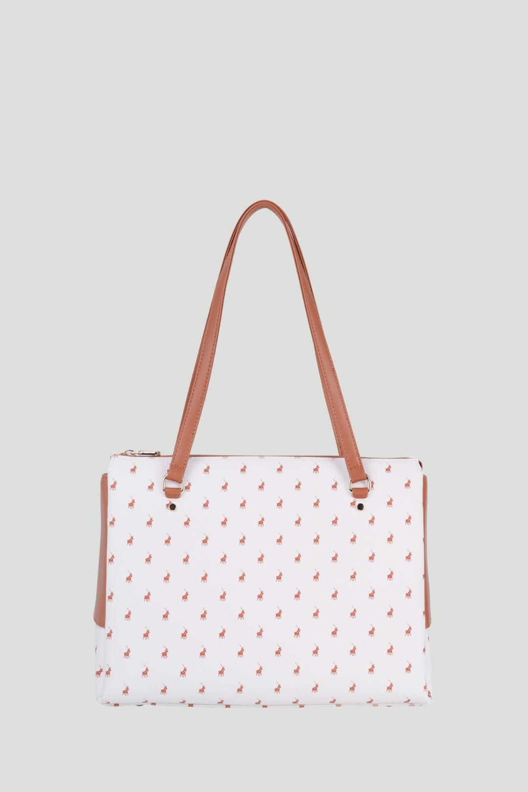 Iconic Mule Shopper Bag - White