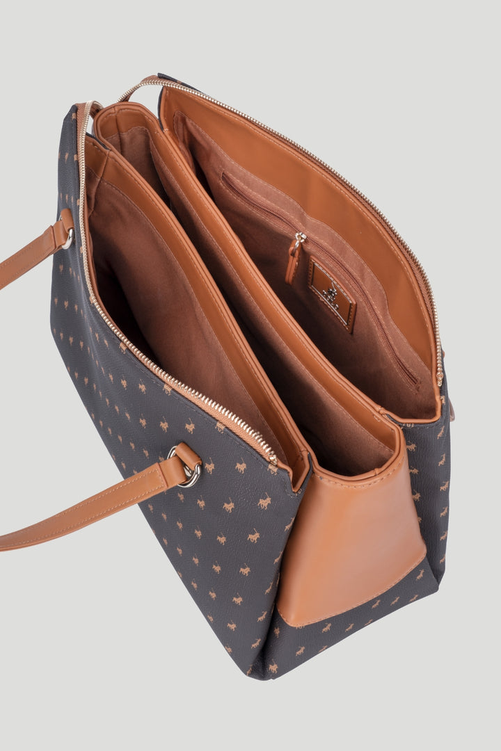 Iconic Mule Shopper - Brown