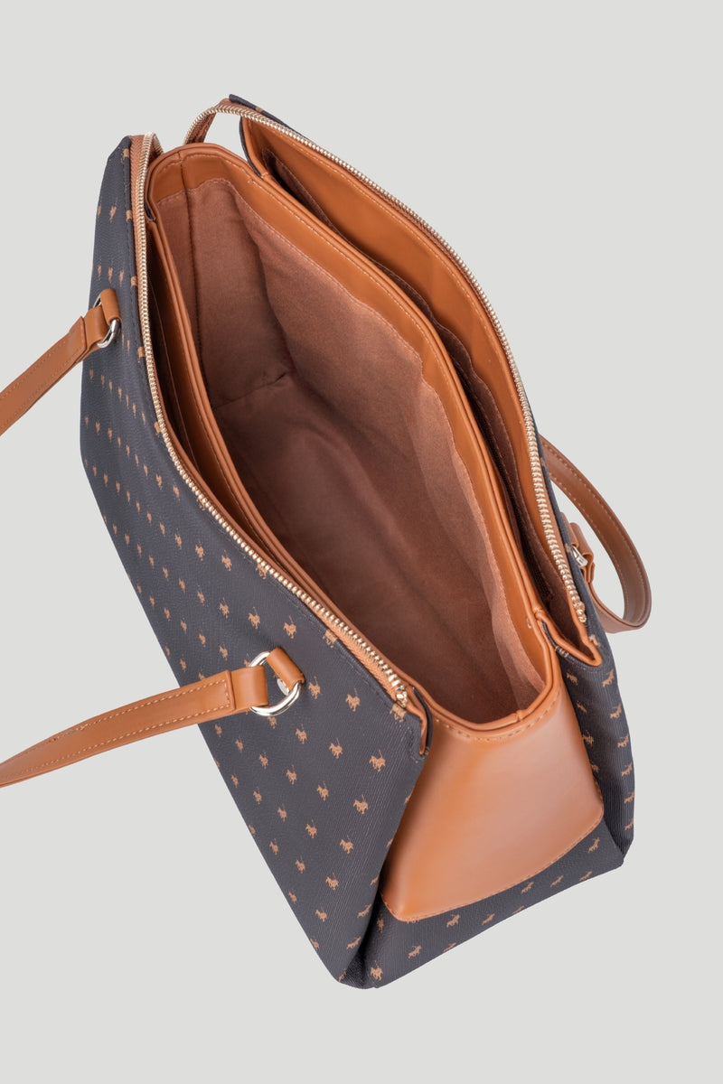 Iconic Mule Shopper - Brown