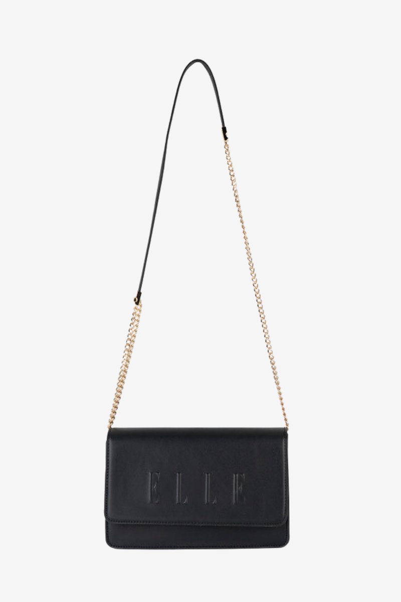 Broadway Flapover Sling Bag - Black