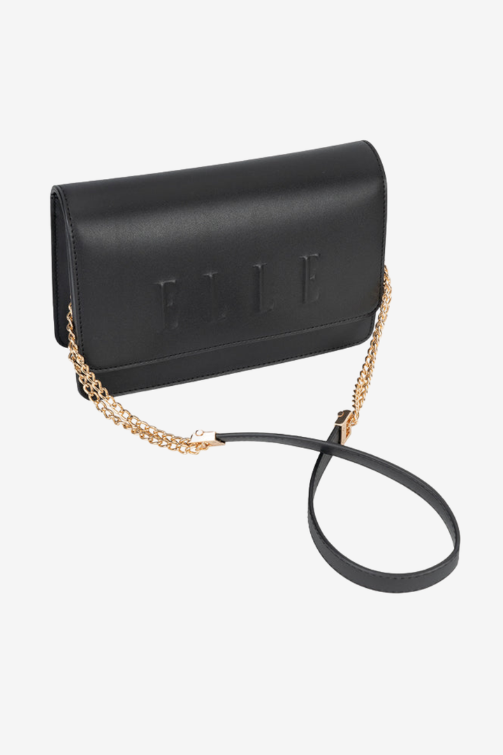 Broadway Flapover Sling Bag - Black