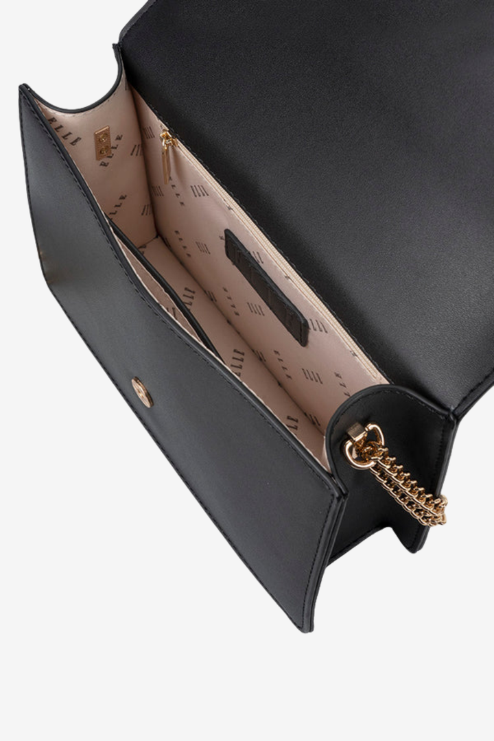 Broadway Flapover Sling Bag - Black