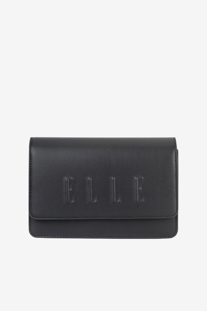 Broadway Flapover Sling Bag - Black