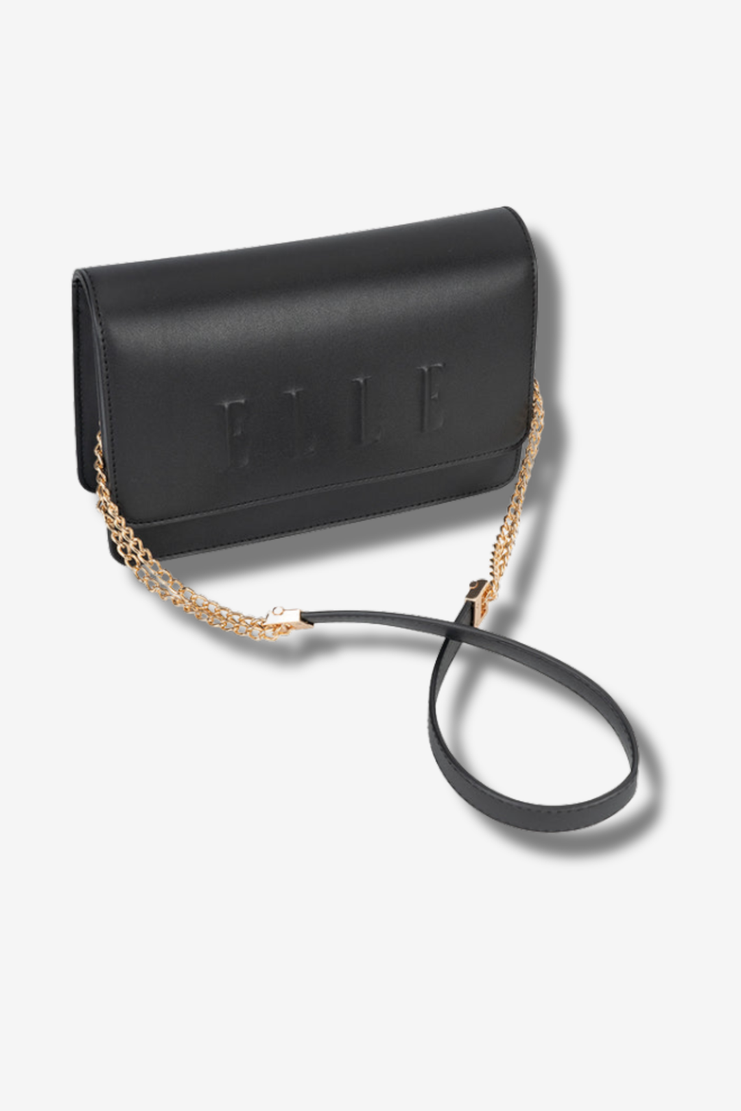 Broadway Flapover Sling Bag - Black