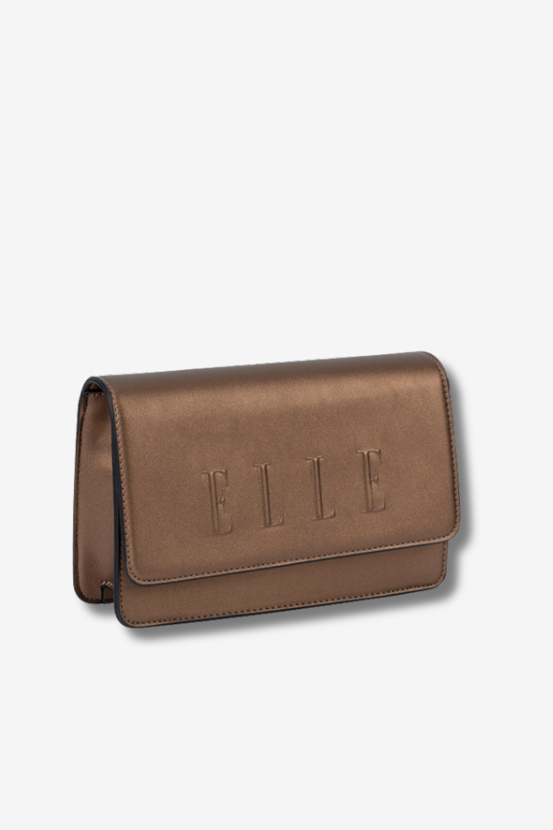 Broadway Flapover Sling Bag - Bronze