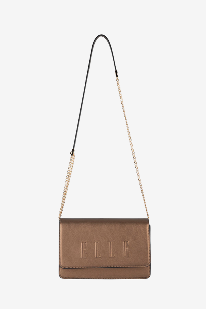 Broadway Flapover Sling Bag - Bronze