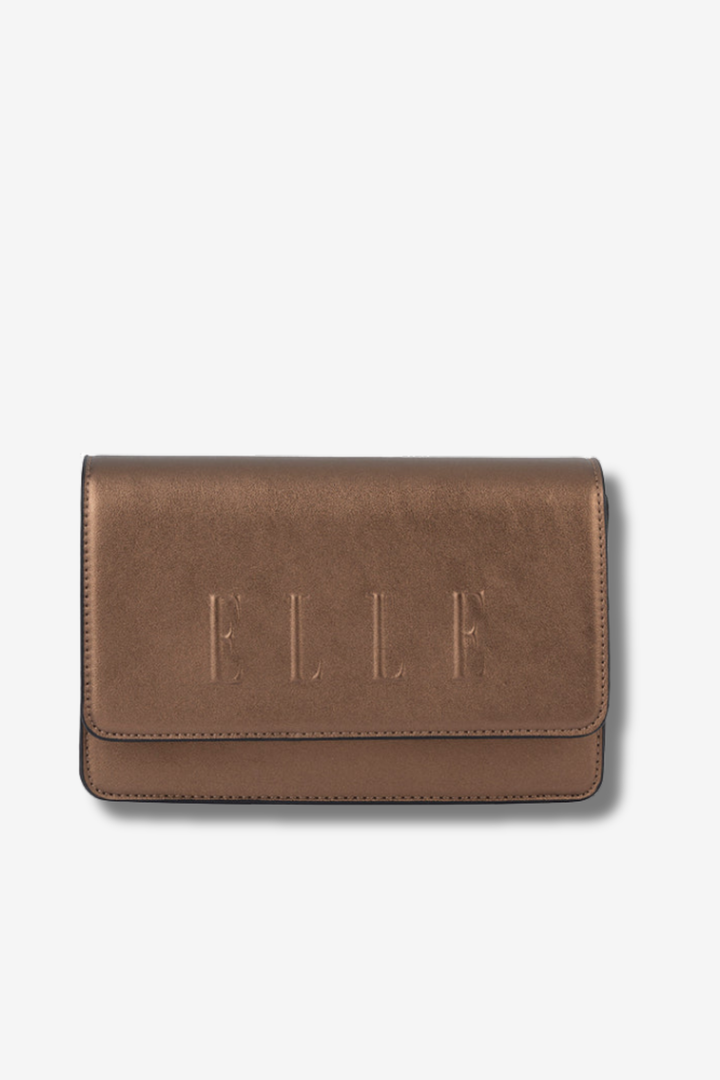 Broadway Flapover Sling Bag - Bronze