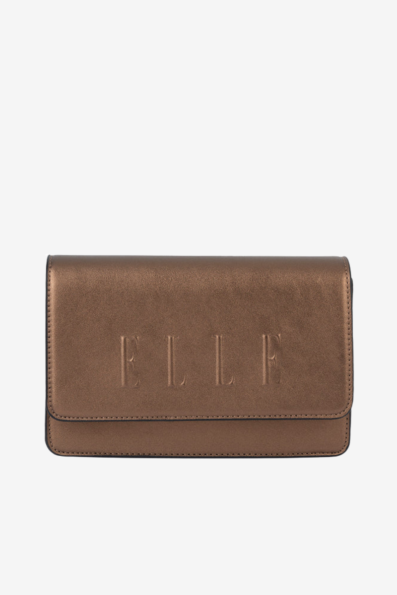 Broadway Flapover Sling Bag - Bronze
