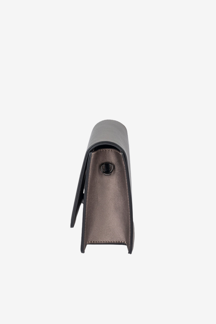 Broadway Flapover Sling Bag - Gunmetal