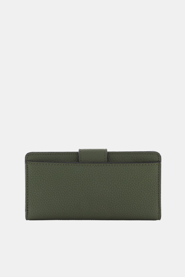 Amelia Turn-Lock Wallet - Olive