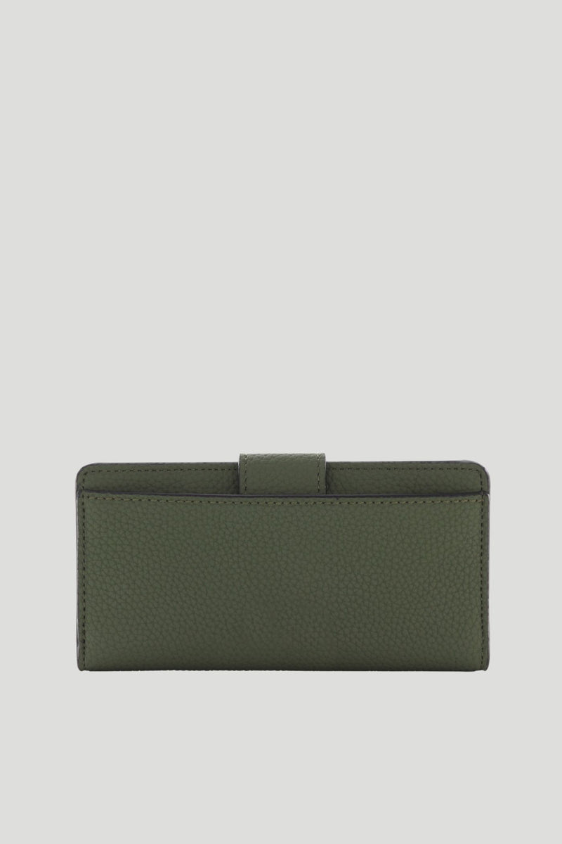 Amelia Turn-Lock Wallet - Olive
