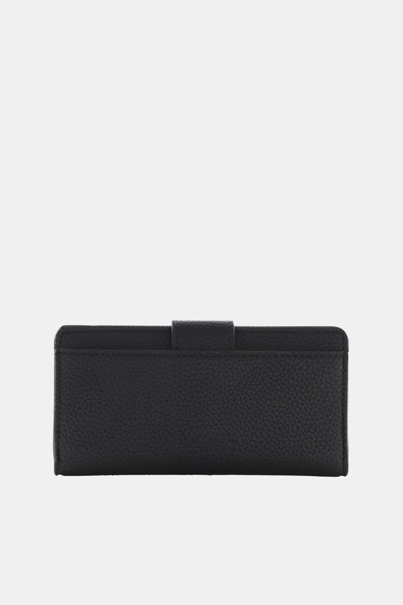Amelia Turn-Lock Wallet - Black