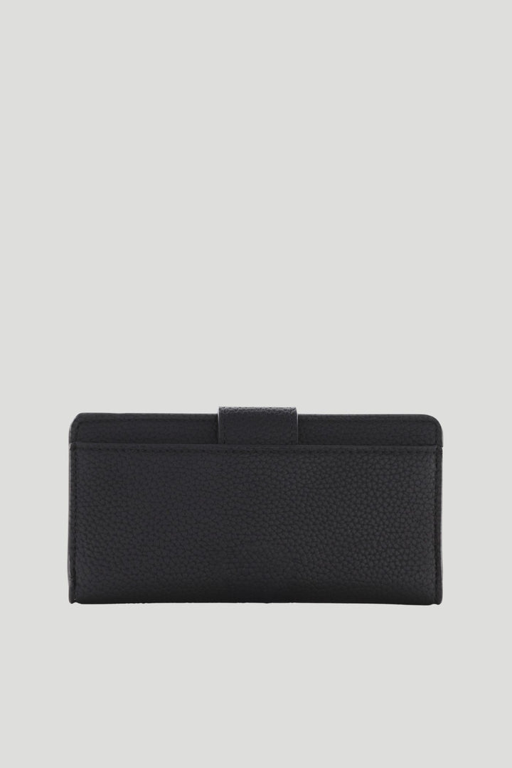 Amelia Turn-Lock Wallet - Black