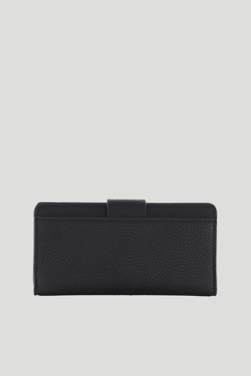 Amelia Turn-Lock Wallet - Black
