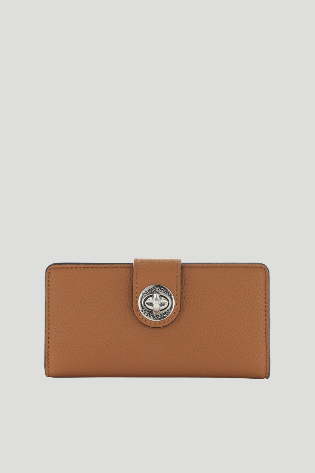 Amelia Turn-Lock Wallet - Tan