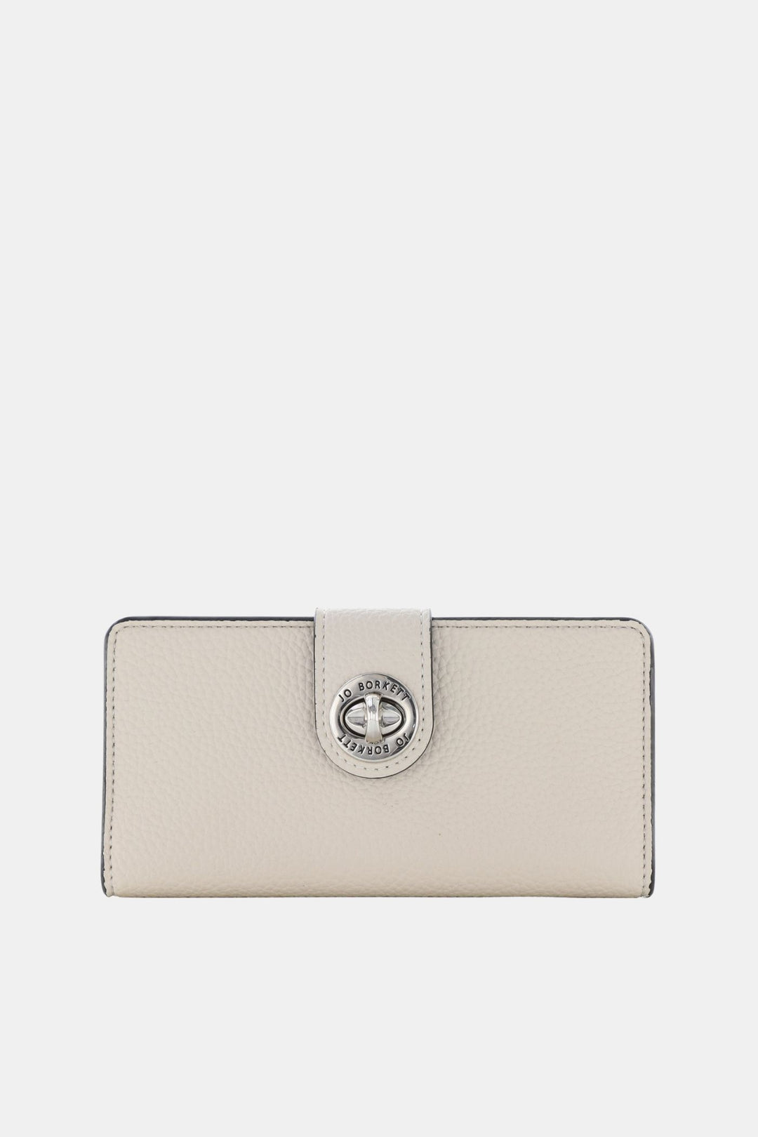 Amelia Turn-Lock Wallet - Cream