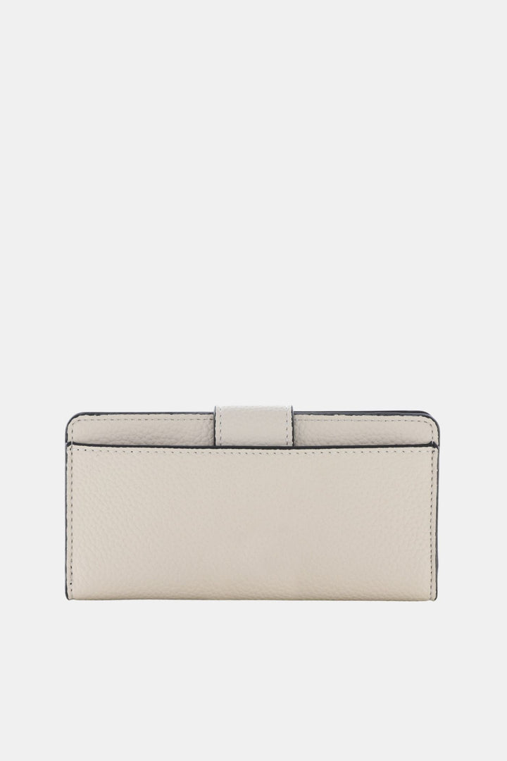 Amelia Turn-Lock Wallet - Cream