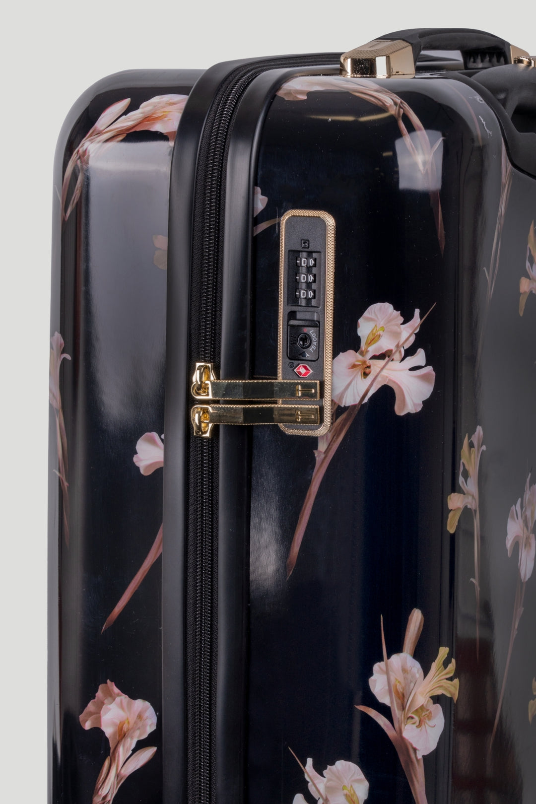 Wild Iris 4-Wheel Carry-On Trolley Case - Black