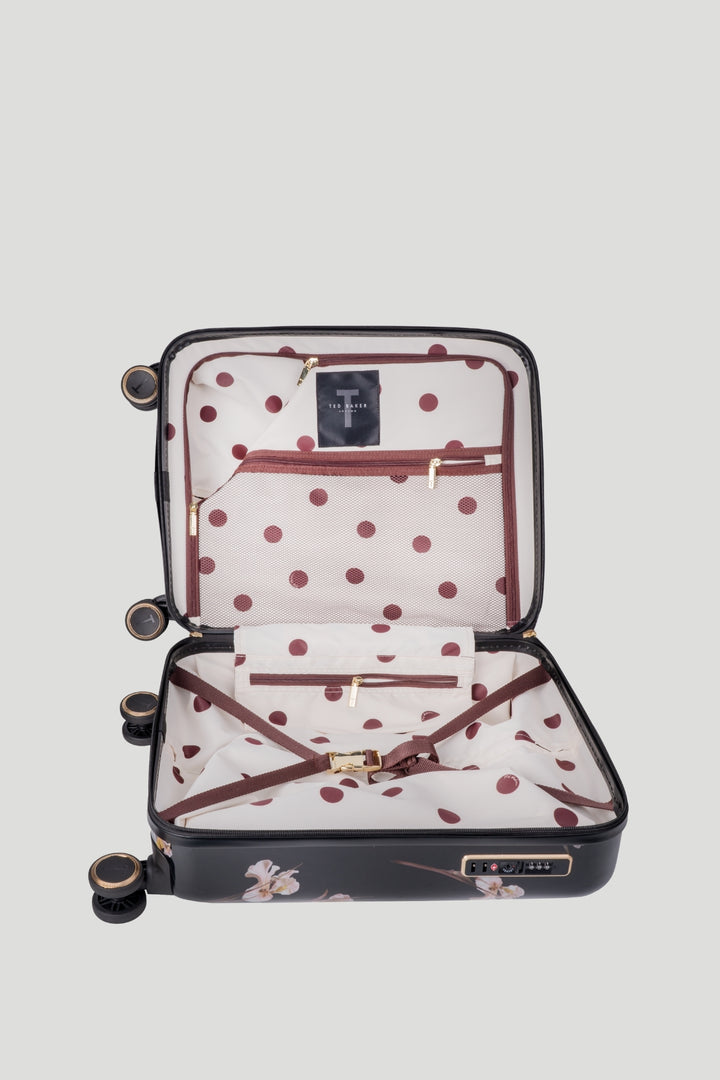 Wild Iris 4-Wheel Carry-On Trolley Case - Black
