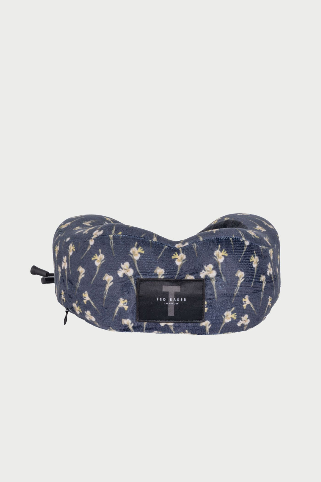 Wild Iris Comfort Journey Pillow & Case - Black