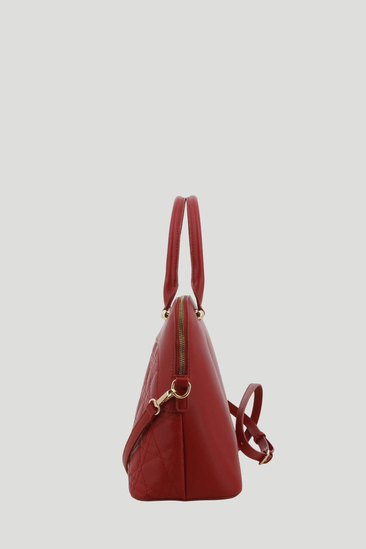 Amara Satchel Bag - Red