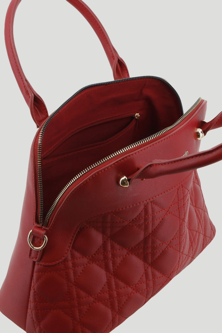 Amara Satchel Bag - Red